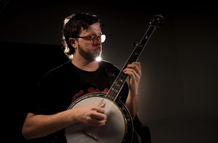 Jordan Riehm was named the 2022 Kentucky State Bluegrass Champion in the bluegrass banjo category. Riehm plays the banjo in a band called Kentucky Shine that also consists of a bassist, guitarist, fiddler and mandolinist. (Photos by Preston Jenkins)